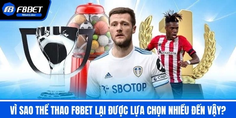 Thể Thao F8BET - Nhà Cái Cá Cược Đỉnh Cao Và Đa Dạng 2 Vì sao thể thao F8BET lại được lựa chọn nhiều đến vậy?